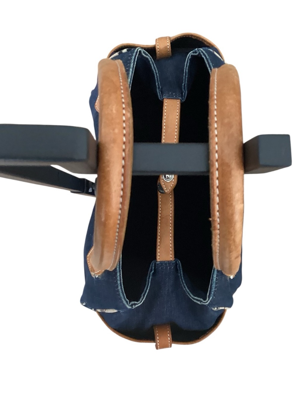 Burberry Blue Label Vintage Denim Shoulder Bag Japan Exclusive - Picture 4 of 13